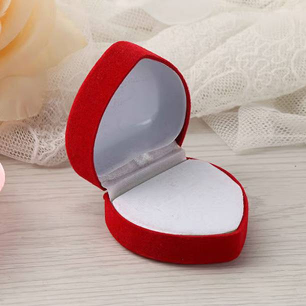 Tanish 12 Piece Set Of Designer Velvet Ring Box Jewellery Vanity Box