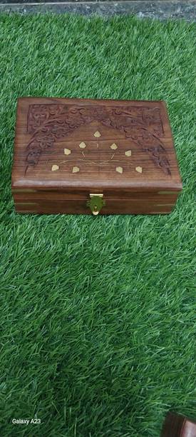 Kathanshop wooden vanity box -large jewel, money Vanity Box