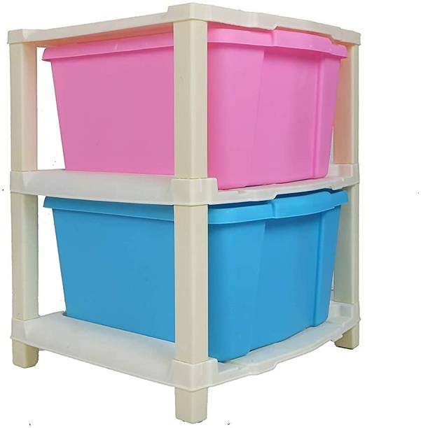 ELIGHTWAY MART Plastic Free Standing Chest of Drawers