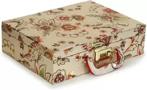 AAJ stor (V-302)3 rod Bangle Number LockBox Multy use Party Function Bangle Box,Lock Box,Churi Box Vanity Box