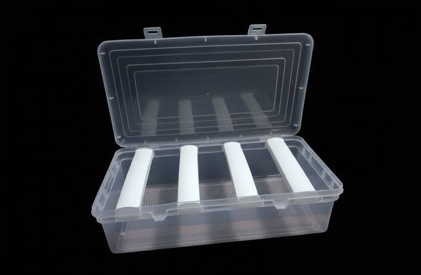 CREATIONSS 4 Rod Plastic Bangle Box Plastic Bangle Storage Box, Bangles/Chuda Set Oraganizer, Bracelets/Watches storage Vanity Box
