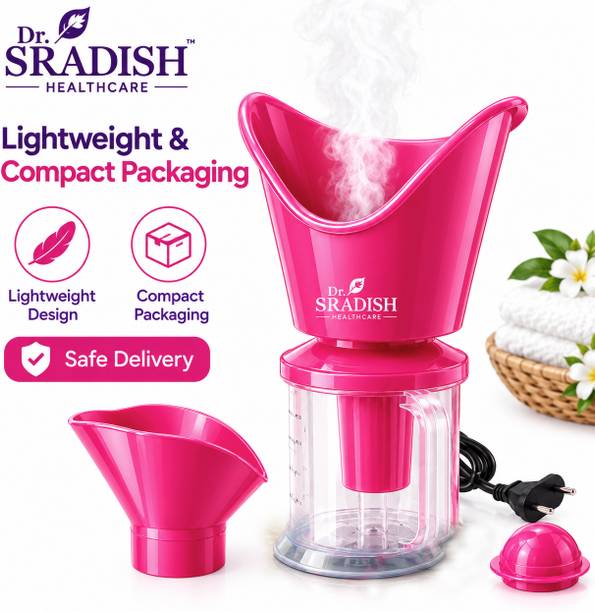 DR. SRADISH Facial Steamer for Face Spa at Home Nano Steam Deep Cleansing & Skin Hydration Vaporizer