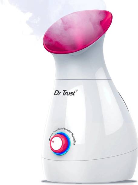 Dr Trust (USA) Model-905 3 in 1 Electric Nano Portable Ionic face Nose steam Breathing Inhaler facial Water Steamer Parlour Machine for cough & cold relief Home Office Room Air Purifier Humidifier & towel warmer heater Vaporizer