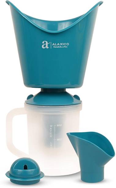 Alaxico Steam Vapouriser | Face Steam Inhaler | Plastic Body Design | Green Vaporizer