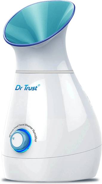 Dr Trust (USA) 3 in 1 Electric Nano Portable Ionic face Nose steam Breathing Inhaler facial Water Steamer Parlour Machine for cough & cold relief Home Office Room Air Purifier Humidifier & towel warmer heater Vaporizer