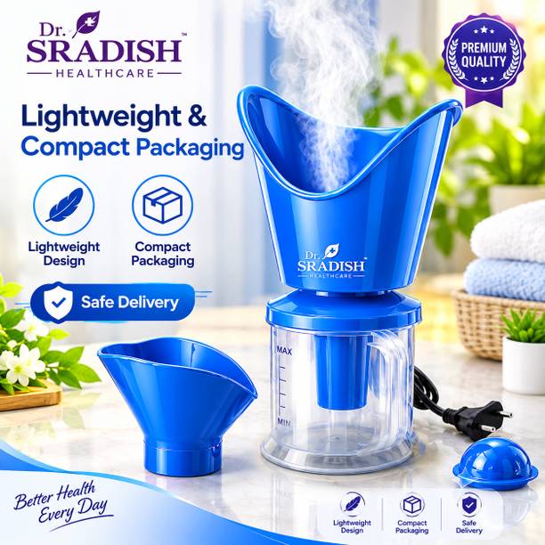 DR. SRADISH Facial Steamer for Face Spa at Home Nano Steam Deep Cleansing & Skin Hydration Vaporizer