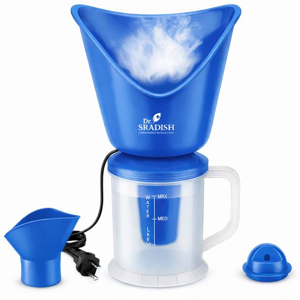 DR. SRADISH Facial Steam Inhaler Electric Steam Vaporizer for Face, Nose & Cold Relief Vaporizer