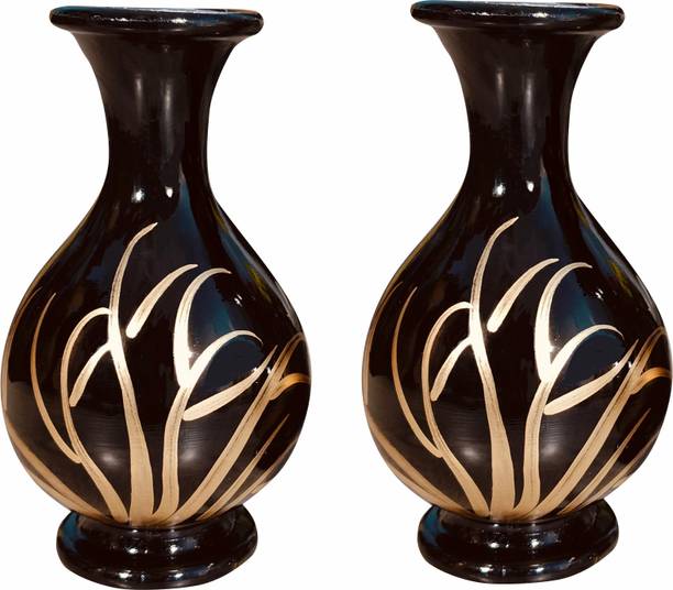 Dagga craft Flower Vase for Home Decor Bedroom Living Room Office | Table Decorative Plastic Vase