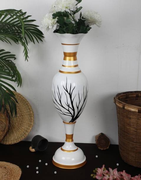 AdiCollar Iron Flower Vase Home Decoration Flower Pot Room Decor Metal Stand | ADC18 Iron Vase