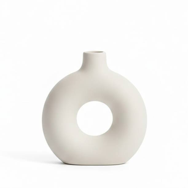 Ryme Decorative Plastic Flower Pot for Home & Office Plastic Vase