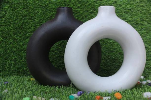 Nayi Umang Small Size Table Vases (Pack Of 2) Ceramic Vase