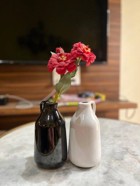 VIBHSA Ceramic Vase For Home Living Room Décor Ceramic Vase