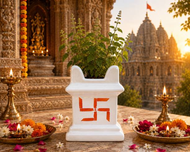 GRIYO Tulsi Plant Container Set