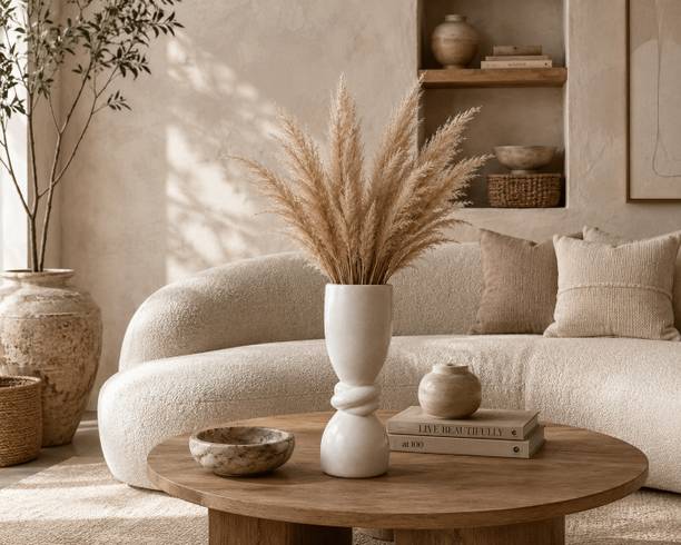 aabco Centre Knot Flower Pot for Living Room, Bedroom & Office Decor Ceramic Vase