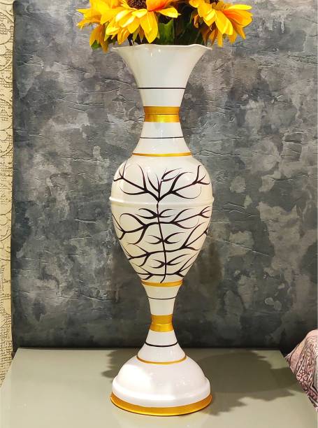 AdiCollar Lite Flower Vase Home Decoration Flower Pot Room Decor Iron Stand | SP Iron Vase