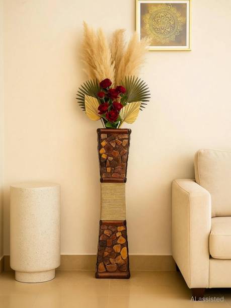 Yahya Enterprises Wooden Vase