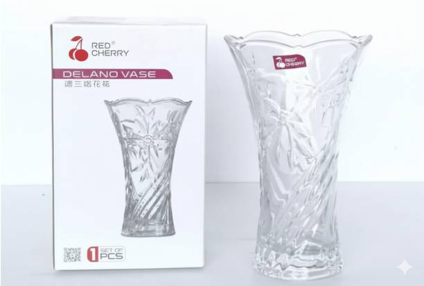 SBPNN Crystal Vase Glass Flower Vase Pot Crystal Clear Vase for Living Long Glass Vase