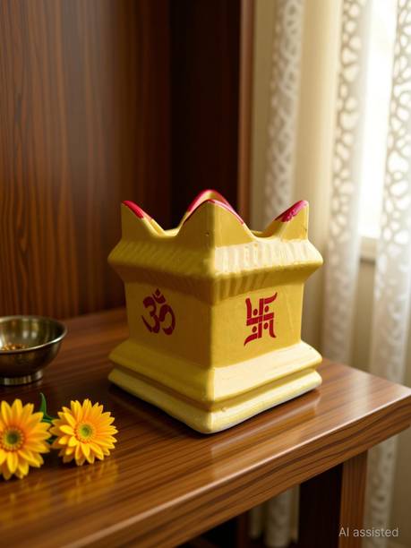 The Potter Tulsi Planter Pots Medium Flower Pot Drainage Hole Plant Indoor Outdoor Plant Container Set