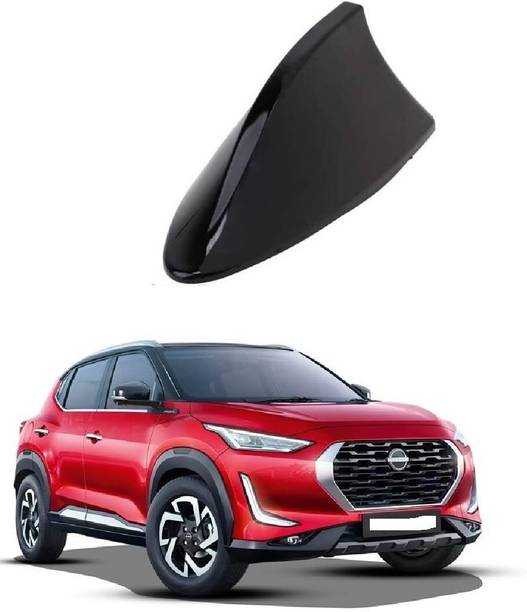 ENEMYT Shark Fin Antenna Radio AM/FM Signal ABS (Black) Suitable for Nissan Magnite Satellite Vehicle Antenna