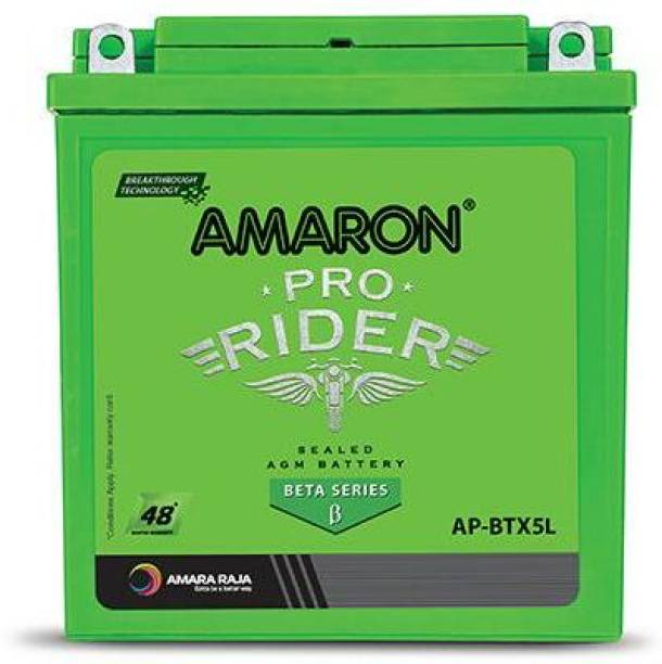 amaron APBTX50 5 Ah Battery for Bike