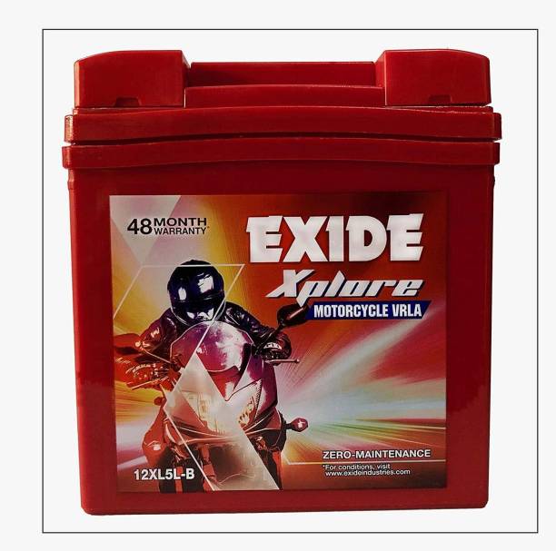EXIDE Xplore Universal 5LB 5 Ah Battery for Bike