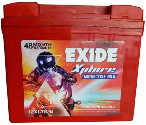 EXIDE Xplore 12XL7B 7 Ah Battery for Bike