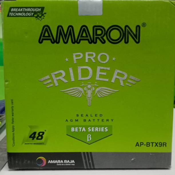 amaron pro rider AP-BTX9R 9 Ah Battery for Bike