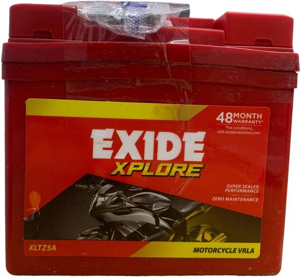 EXIDE XPLORE XLTZ5A 5 Ah Battery for Bike