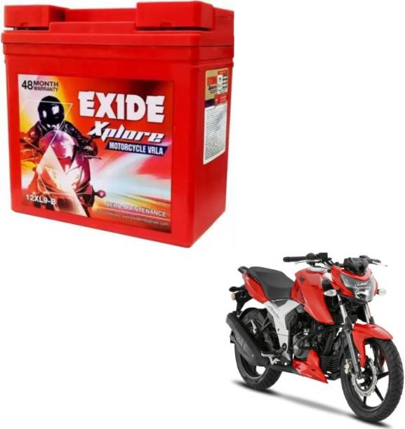 EXIDE Xplore 9lb Battery for Apache 160 RTR 9 Ah Battery for Bike