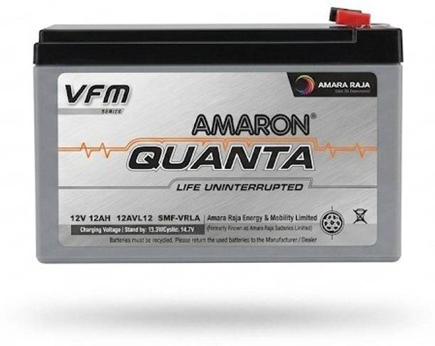 Amron AM-12ah-12v 12 Ah Battery for Bike