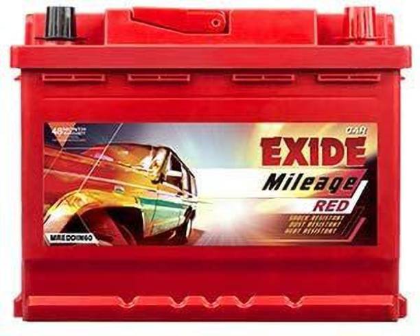 EXIDE MILEAGE MLDIN60 60 AH Battery 60 Ah Battery for Car
