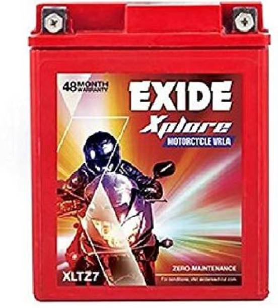 EXIDE XLTZ7 Ah Battery 7 Ah Battery for Bike