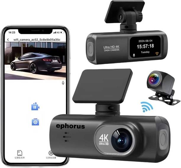 ephorus dashcam black Reverse Assist Camera System