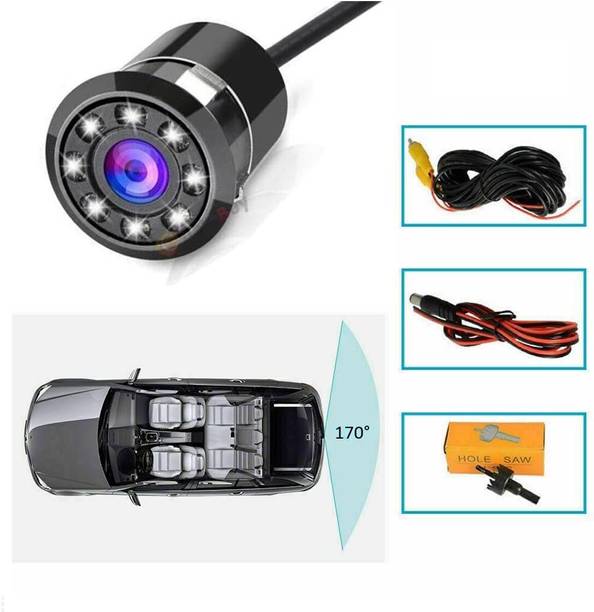 carempire 8 LED Night Vision Waterproof Vehicle Camera System Reverse Assist Camera System
