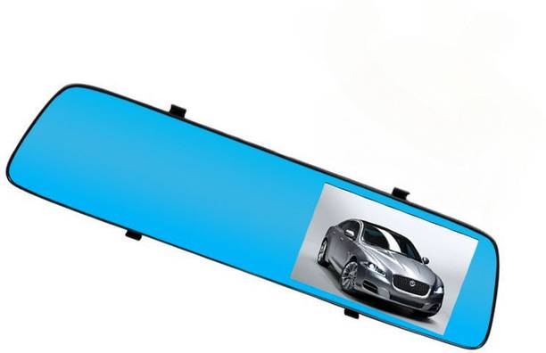 GiftNow 4.3" Rearview Mirror 1080P Car DVR Camera Dual Lens Video Recorder Dash Cam, In-car Camera System