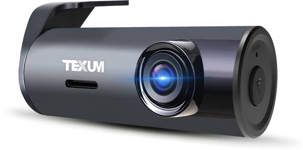 TEXUM Dashcam|1080p|Wide Angle View|G-Sensor|WiFi|Emergency Recording In-car Reverse Assist Camera System