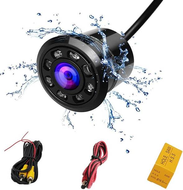 carempire Waterproof Car Parking Backup Reverse Rear View Camera 8 LED Reverse Assist Camera System