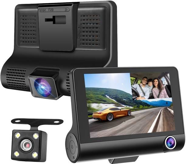 वनएक्ससेल 4 inch dilscplay View WDR G-Sensor Loop recording Parking Mode Night Vision 4 inch dilscplay View WDR G-Sensor Loop recording Parking Mode Night Vision व्हीकल कैमरा सिस्टम