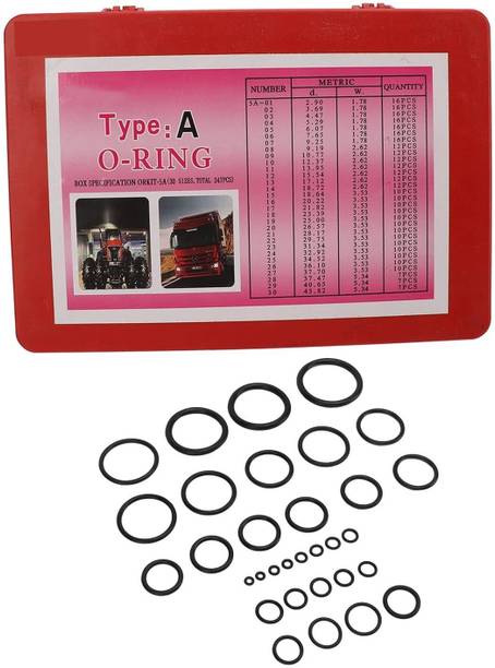 AASONS Truck Air Conditioning O-Ring Gasket Kit Set, 347 Piece Vehicle Camshaft Seal