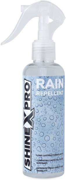 ShineXPro Rain Repellent For Car - Hydrophobic, Long Lasting, Safe For All Glass Surfaces, Liquid Vehicle Glass Cleaner