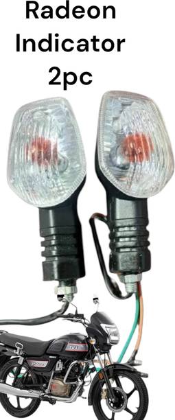 BIKEBLOOM Side, Rear, Front Halogen Indicator Light for TVS Rodeo