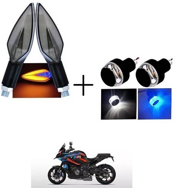 PECULIAR ZONE Front, Rear, Side LED Indicator Light for Bajaj, Hero, Honda, TVS, Suzuki, Universal For Bike Universal For Bike