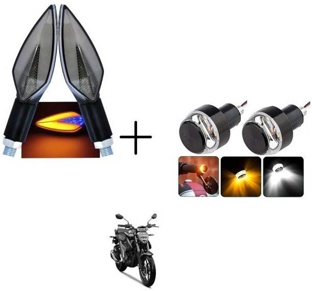 PECULIAR ZONE Front, Rear, Side LED Indicator Light for Bajaj, Hero, Honda, TVS, Suzuki, Universal For Bike Universal For Bike