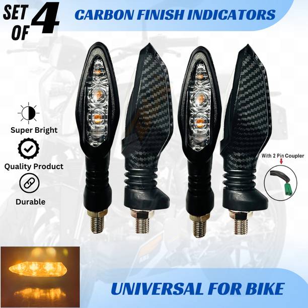 Autozap Side LED Indicator Light for Universal For Bike Universal For Bike