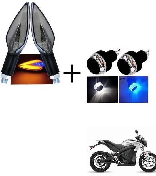 PECULIAR ZONE Front, Rear, Side LED Indicator Light for Bajaj, Hero, Honda, TVS, Suzuki, Universal For Bike Universal For Bike