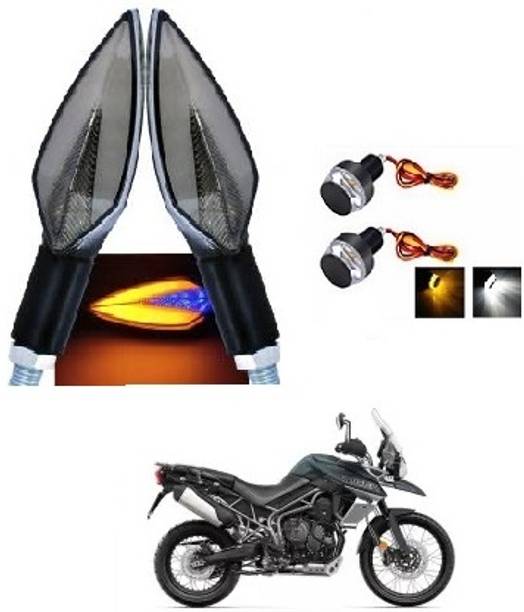 PECULIAR ZONE Front, Rear, Side LED Indicator Light for Bajaj, Hero, Honda, TVS, Suzuki, Universal For Bike Universal For Bike