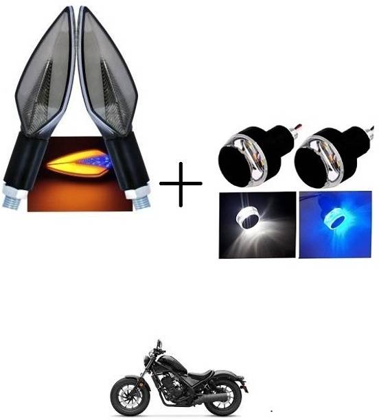 PECULIAR ZONE Front, Rear, Side LED Indicator Light for Bajaj, Hero, Honda, TVS, Suzuki, Universal For Bike Universal For Bike