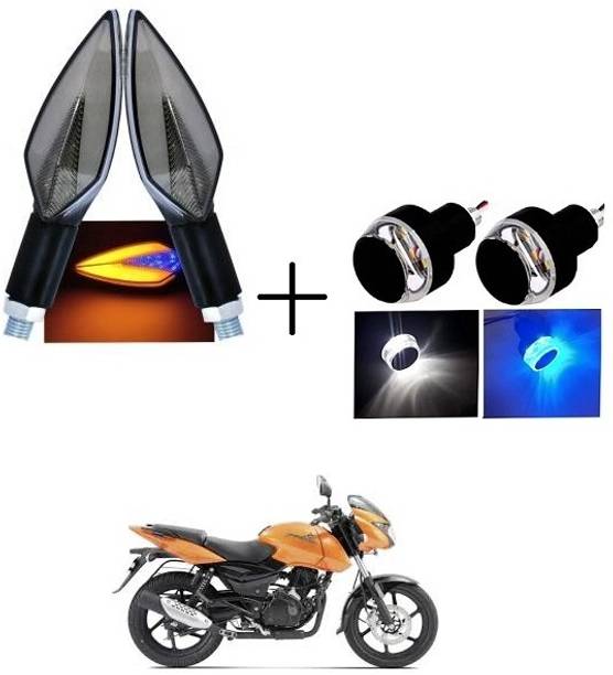 PECULIAR ZONE Front, Rear, Side LED Indicator Light for Bajaj, Hero, Honda, TVS, Suzuki, Universal For Bike Universal For Bike