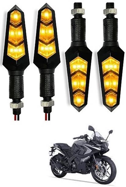 PECULIAR ZONE Front, Rear LED Indicator Light for Universal For Bike Universal For Bike