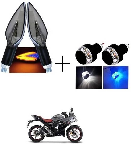 PECULIAR ZONE Front, Rear, Side LED Indicator Light for Bajaj, Hero, Honda, TVS, Suzuki, Universal For Bike Universal For Bike